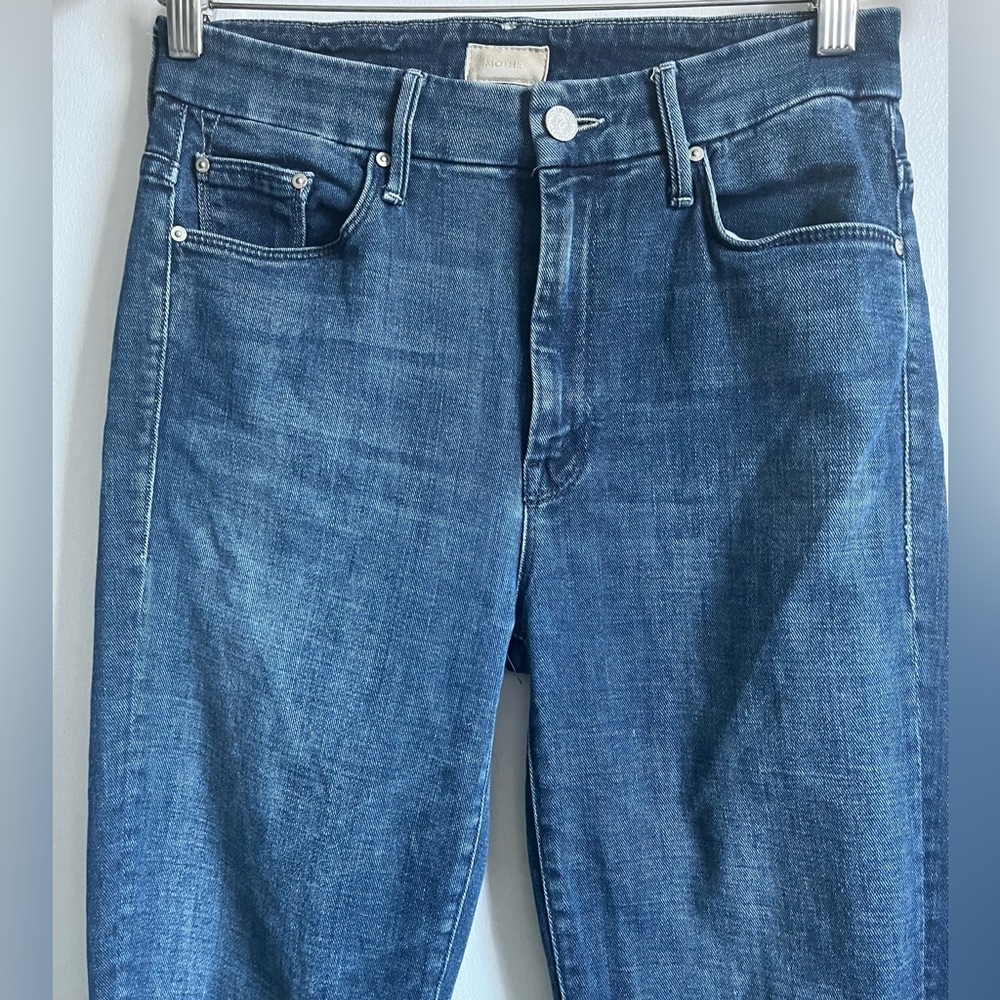 MOTHER High Rise Blue Jeans - Picture 10 of 16